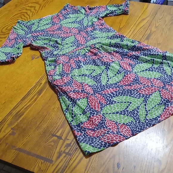 LILLY PULITZER Womens Dress Knit SMALL Multicolor Used Preowned Summer Casual - Picture 3 of 13